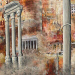 Rom III - Acryl auf Leinwand