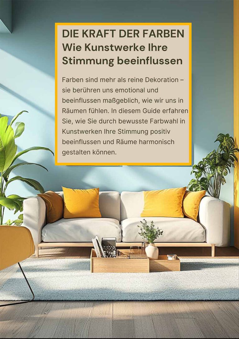 Die Kraft der Farben - Wie Kunstwerke Ihre Stimmung beeinflussen