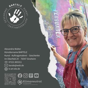 Download Broschüre über Künstlerin Alexandra Bartele